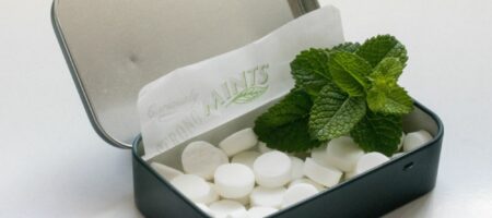 Bonbons sans sucre à la menthe